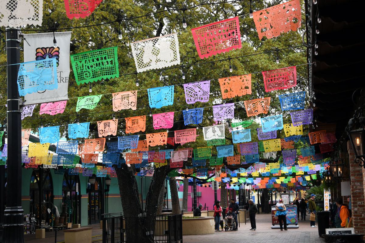 127 The El Mercado is lined with Mexican restaurants and shops.JPG